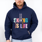 Skiing Is Life - Skiing Unisex Crewneck T-Shirt Sweatshirt Hoodie