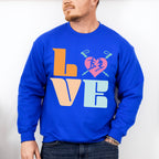 LOVE Design - Skiing Unisex Crewneck T-Shirt Sweatshirt Hoodie