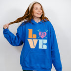 LOVE Design - Skiing Unisex Crewneck T-Shirt Sweatshirt Hoodie