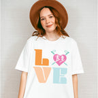 LOVE Design - Skiing Unisex Crewneck T-Shirt Sweatshirt Hoodie