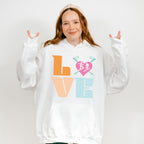 LOVE Design - Skiing Unisex Crewneck T-Shirt Sweatshirt Hoodie