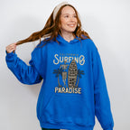 Skeleton California Surfing Paradise - Surfing Unisex Crewneck T-Shirt Sweatshirt Hoodie