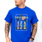 California West Coast Surfing - Surfing Unisex Crewneck T-Shirt Sweatshirt Hoodie
