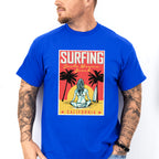 Surfing Santa Monica Beach - Surfing Unisex Crewneck T-Shirt Sweatshirt Hoodie