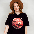 Sunset Venice Beach - Surfing Unisex Crewneck T-Shirt Sweatshirt Hoodie