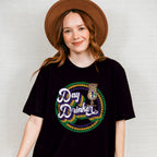 Day Drinker Mardi Gras Design - Mardi Gras Unisex Crewneck T-Shirt Sweatshirt Hoodie