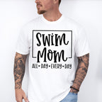 Swim Mom All Day Every Day - Swimming Unisex Crewneck T-Shirt Sweatshirt Hoodie