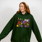 I Dig Mardi Gras Design - Mardi Gras Unisex Crewneck T-Shirt Sweatshirt Hoodie