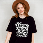 Yoga Heals The Souls - Yoga Unisex Crewneck T-Shirt Sweatshirt Hoodie