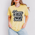 Yoga Heals The Souls - Yoga Unisex Crewneck T-Shirt Sweatshirt Hoodie