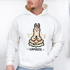 LLAMASTE - Yoga Unisex Crewneck T-Shirt Sweatshirt Hoodie