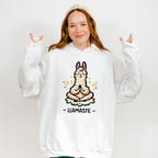LLAMASTE - Yoga Unisex Crewneck T-Shirt Sweatshirt Hoodie