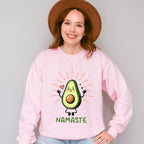 Avocado Namaste - Yoga Unisex Crewneck T-Shirt Sweatshirt Hoodie
