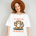All I Need Is Love - Yoga Unisex Crewneck T-Shirt Sweatshirt Hoodie