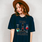 Yoga Balance - Yoga Unisex Crewneck T-Shirt Sweatshirt Hoodie