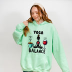 Yoga Balance - Yoga Unisex Crewneck T-Shirt Sweatshirt Hoodie