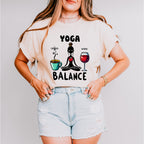 Yoga Balance - Yoga Unisex Crewneck T-Shirt Sweatshirt Hoodie