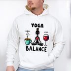 Yoga Balance - Yoga Unisex Crewneck T-Shirt Sweatshirt Hoodie