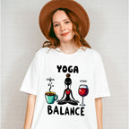 Yoga Balance - Yoga Unisex Crewneck T-Shirt Sweatshirt Hoodie
