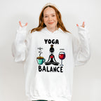 Yoga Balance - Yoga Unisex Crewneck T-Shirt Sweatshirt Hoodie