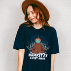 Namast'ay 6 Feet Away - Yoga Unisex Crewneck T-Shirt Sweatshirt Hoodie