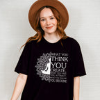 What You Think You Create - Yoga Unisex Crewneck T-Shirt Sweatshirt Hoodie
