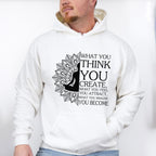 What You Think You Create - Yoga Unisex Crewneck T-Shirt Sweatshirt Hoodie