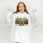 Teacher Mardi Gras Design - Mardi Gras Unisex Crewneck T-Shirt Sweatshirt Hoodie