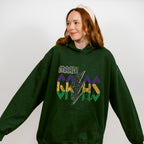 Retro Mardi Gras Design - Mardi Gras Unisex Crewneck T-Shirt Sweatshirt Hoodie