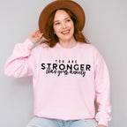 You Are Stronger Than Your Anxiety - Anti Bullying Unisex Crewneck T-Shirt Sweatshirt Hoodie