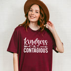 Kindness Is Contagious - Anti Bullying Unisex Crewneck T-Shirt Sweatshirt Hoodie