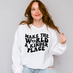 Make The World A Kinder Place - Anti Bullying Unisex Crewneck T-Shirt Sweatshirt Hoodie