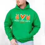 Peace Love Unity - Anti Bullying Unisex Crewneck T-Shirt Sweatshirt Hoodie