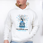 I Wear Blue For Someone I Love - Diabetes Unisex Crewneck T-Shirt Sweatshirt Hoodie