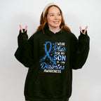 I Wear Blue For My Son In Law - Diabetes Unisex Crewneck T-Shirt Sweatshirt Hoodie