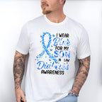 I Wear Blue For My Son In Law - Diabetes Unisex Crewneck T-Shirt Sweatshirt Hoodie