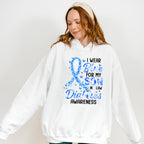 I Wear Blue For My Son In Law - Diabetes Unisex Crewneck T-Shirt Sweatshirt Hoodie