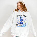 November We Wear Blue Gnome - Diabetes Unisex Crewneck T-Shirt Sweatshirt Hoodie