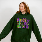 Texas TX Mardi Gras Design - Mardi Gras Unisex Crewneck T-Shirt Sweatshirt Hoodie