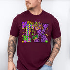Texas TX Mardi Gras Design - Mardi Gras Unisex Crewneck T-Shirt Sweatshirt Hoodie