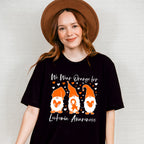 We Wear Orange Leukemia Awareness - Leukemia Unisex Crewneck T-Shirt Sweatshirt Hoodie