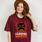Leukemia Warrior Orange Design - Leukemia Unisex Crewneck T-Shirt Sweatshirt Hoodie