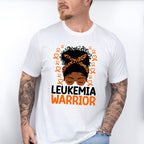 Leukemia Warrior Orange Design - Leukemia Unisex Crewneck T-Shirt Sweatshirt Hoodie
