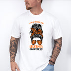 Wear Orange Girl Design - Leukemia Unisex Crewneck T-Shirt Sweatshirt Hoodie