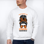 Wear Orange Girl Design - Leukemia Unisex Crewneck T-Shirt Sweatshirt Hoodie