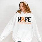 Hope Ribbon Design - Leukemia Unisex Crewneck T-Shirt Sweatshirt Hoodie