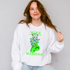 Wife of a Warrior - Lymphoma Unisex Crewneck T-Shirt Sweatshirt Hoodie
