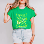 Support Squad Heart Design - Lymphoma Unisex Crewneck T-Shirt Sweatshirt Hoodie