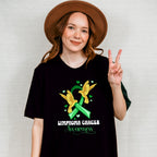 Lymphoma Awareness Bird Design - Lymphoma Unisex Crewneck T-Shirt Sweatshirt Hoodie