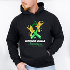 Lymphoma Awareness Bird Design - Lymphoma Unisex Crewneck T-Shirt Sweatshirt Hoodie